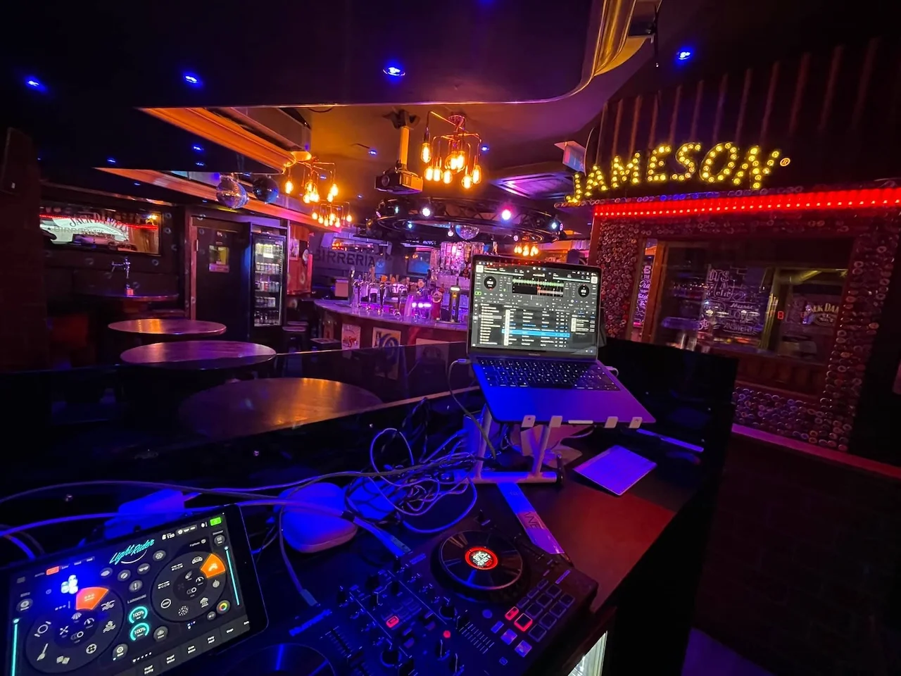 DJ Tomahawk auf der DJ-Party