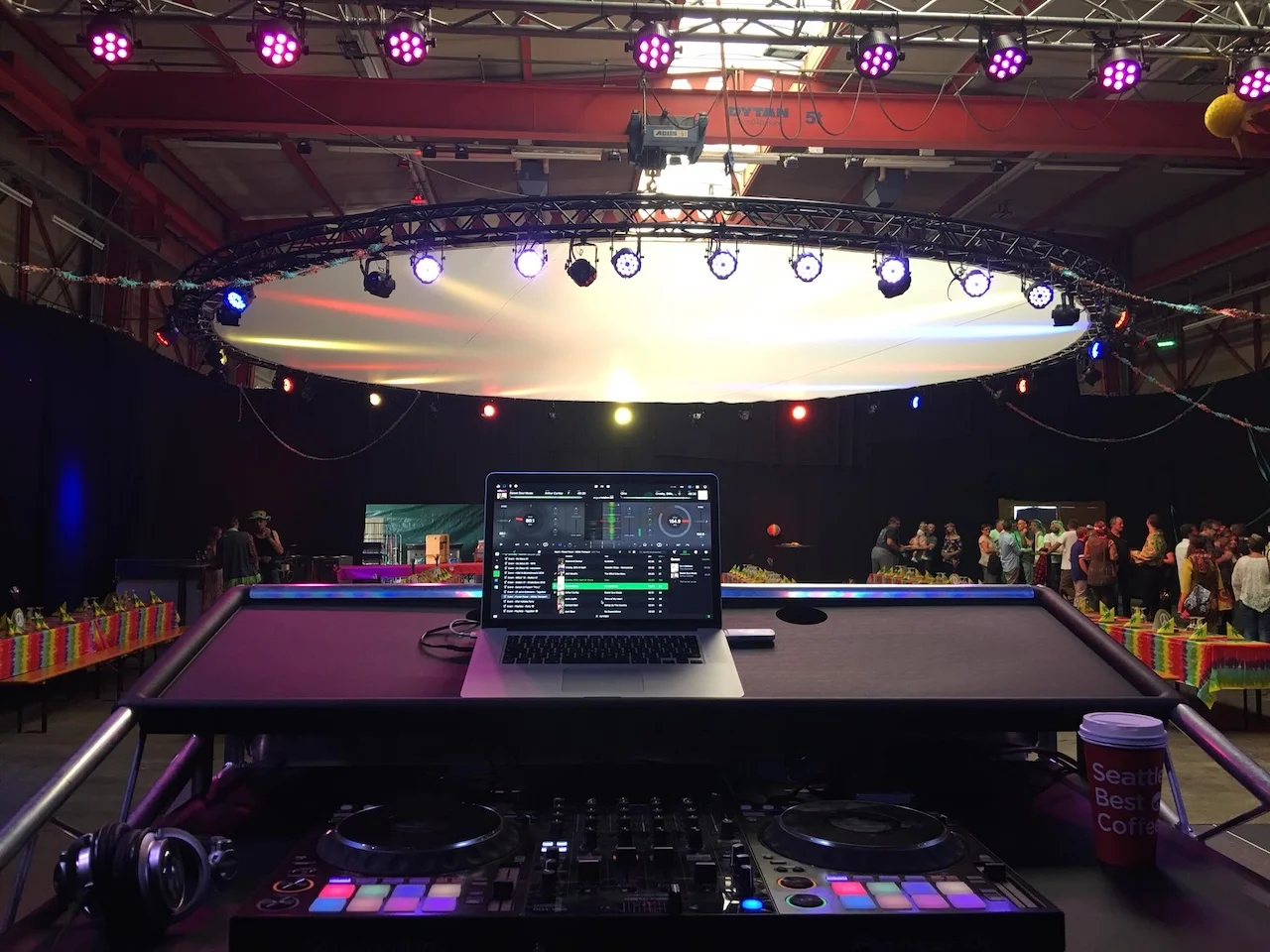 DJ Tomahawk auf der DJ-Party